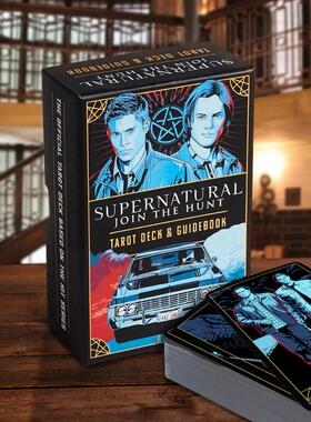 美国正版邪恶力量SPN塔罗牌英文supernatural卡片impala塔诺牌