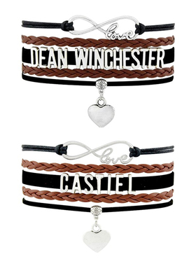 SPN邪恶力量supernatural castiel dean Sam手链手环饰品美剧周边
