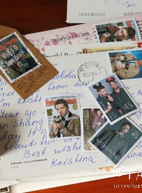 邪恶力量supernatural仿邮票贴纸SPN不干胶cockles手账贴destiel