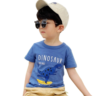 男童短袖t恤薄款宝宝衣服夏装儿童上衣夏季小童半袖5童装2-3岁4潮