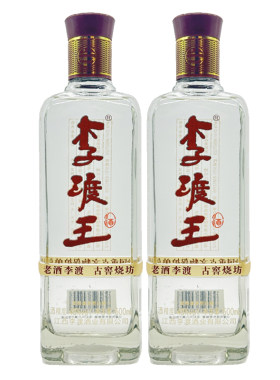 2021年李渡王酒45度500ml*1瓶/2瓶浓特兼香型白酒高粱酒陈年老酒