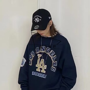 韩国潮牌NEWERA纽亦华正品 复古风刺绣字母棒球帽鸭舌帽14440845