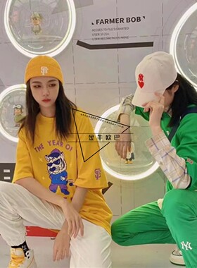 韩国MLB专柜正品秋冬新款刺绣NY针织帽ins潮毛线帽冷帽3ABNS0326