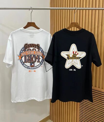 韩国NEWERA纽亦华正品24春夏款全明星游戏背后徽章百搭短袖T恤