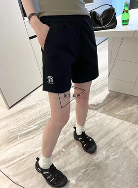 韩国MLB专柜正品春夏新款经典小标休闲运动短裤情侣3FSMB0433