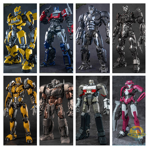 YOLOPARK变形金刚 大黄蜂擎天柱威震天 声波黑猩猩红蜘蛛拼装可动