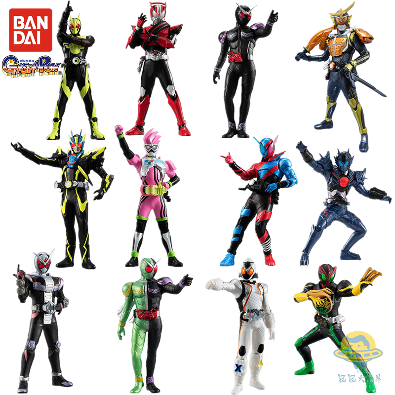 万代扭蛋假面骑士 兔子坦克甲斗动作玩家时王零一蝗虫摆件 HG系列