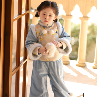 儿童汉服女童唐装中国风古装