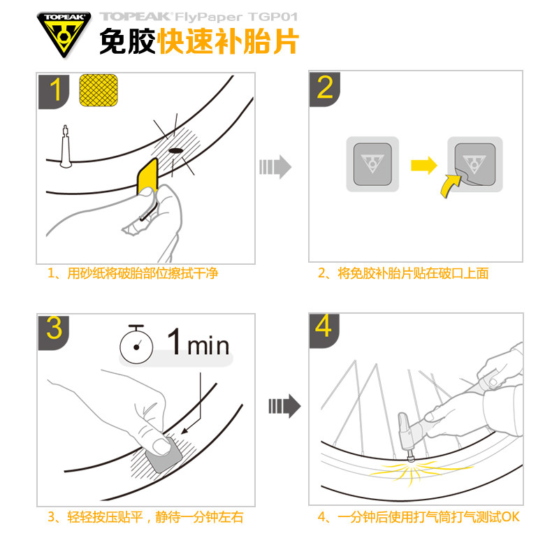 Kit de réparation vélo TOPEAK - Ref 2314350 Image 4