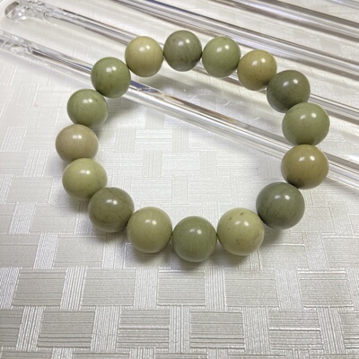 【一物一图】天然阿拉善玛瑙手链牛油果手串抹茶阿拉善手串男女款
