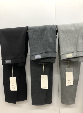 佐丹伊秋冬款加肥加大兔绒纯棉九分显瘦中腰百搭大码打底裤80011#