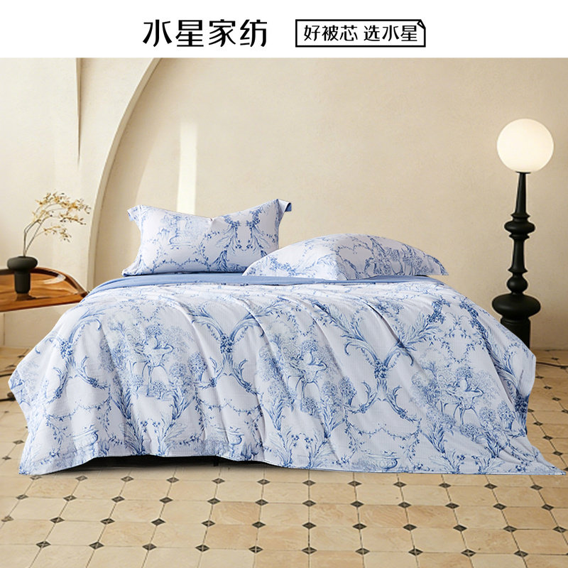 水星家纺DH南风·可水洗抗菌A类蚕丝被