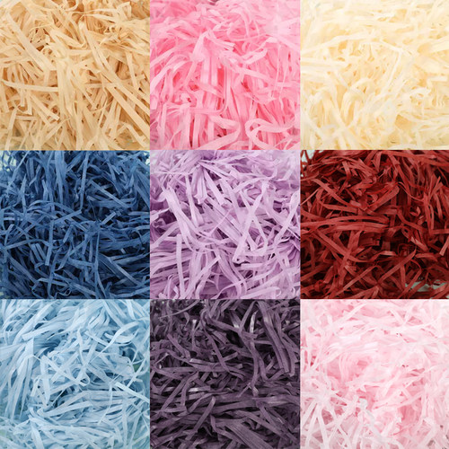 拉菲草碎纸丝皱纸丝包装装饰