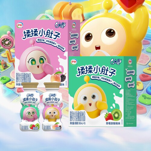 伊利QQ星180ml*16瓶膳食纤维饮品