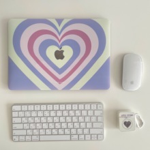 APEEL STUDIO 原创爱心光波保护壳适用MacBook14寸电脑壳Air13