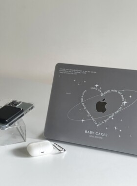 APEEL STUDIO 原创BABY CAKES透明保护壳适用苹果笔记本Air13寸