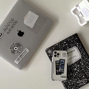 APEEL STUDIO 原创个性拼图透明MacBook保护壳适用13寸14寸电脑壳