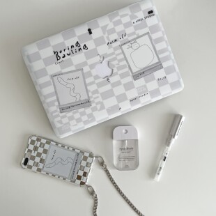 APEEL STUDIO 原创无聊人生保护壳适用苹果笔记本Pro16Air13寸