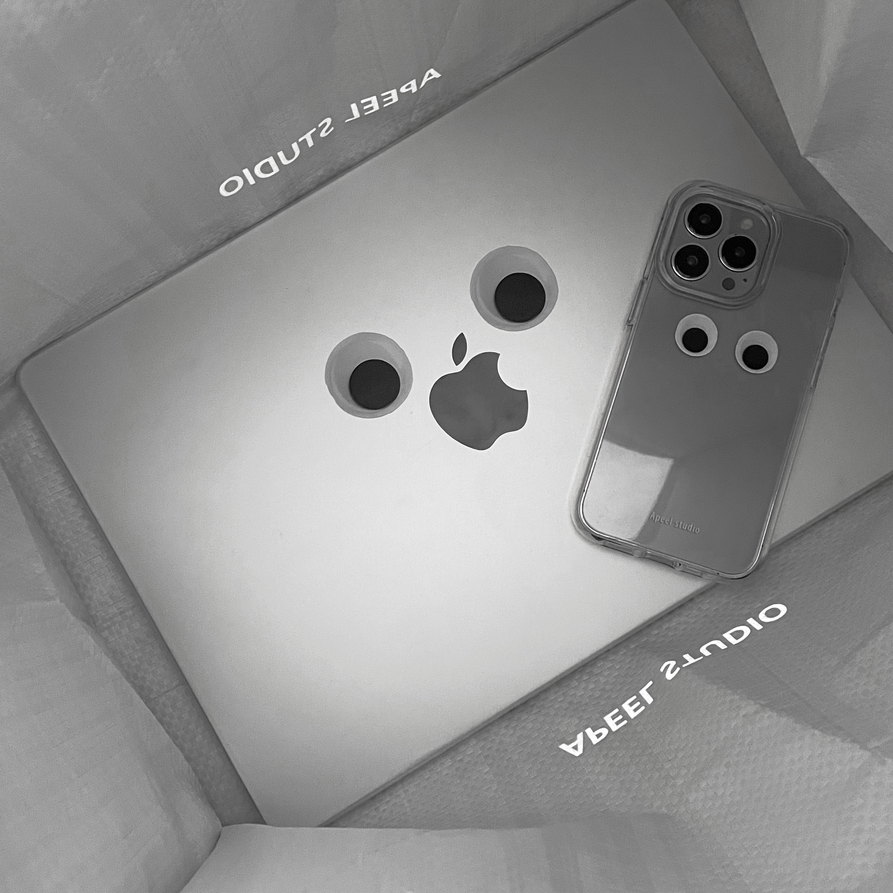 苹果MacBook保护壳可爱原创设计