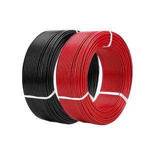 光伏直流电缆4平方太阳能PV1-F/2.5/6铜芯镀锡多股专用连接线国标