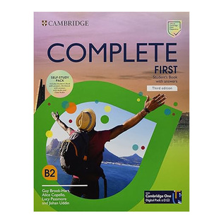 study 学生用书练习册有答案配音频 First B2自学套装 FCE考试 Pack Self Edition Third 剑桥Complete 现货