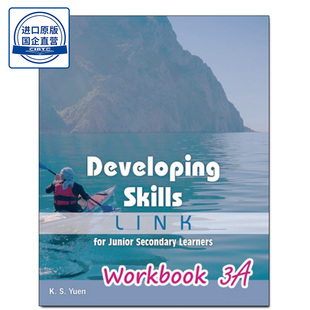 现货香港教材 初中英语练习册3A Developing Skills: Link for Junior Secondary Learners Workbook 3A (2017 Ed.)-9789888450787