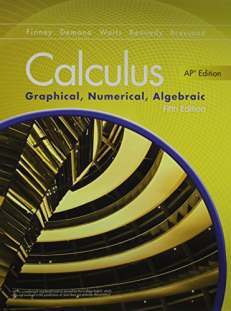 现货 Advanced Placement Calculus 2016 Graphical Numerical Algebraic Fifth Edition Student Edition+Mathxl 1-Year License