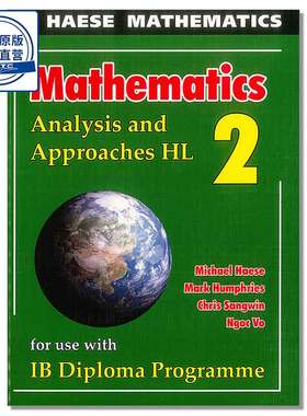 IB数学 Mathematics: Analysis and Approaches HL (Mathematics for the International Student)-9781925489590