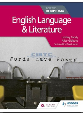 现货 IB英语文凭课程 English Language and Literature for the Ib Diploma: Hodder Education Group-9781510463226