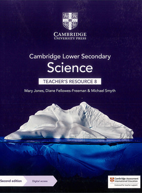 剑桥国际中学科学课程第二版Cambridge Lower Secondary Science Teacher's Resource 8 with Digital Access教师资源 原版进口书