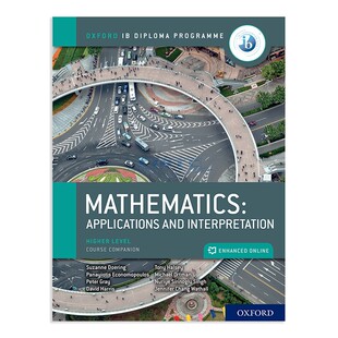 现货 牛津IB文凭课程：IB数学Mathematics applications and interpretations Course Book HL 含在线课程包-9780198427049