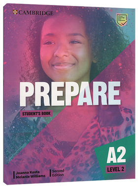剑桥中学英语教材Prepare Student's Book  Level 2 学生书 英文原版进口课程（赠音频）