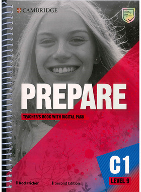 现货 进口原版剑桥中学英语教材Prepare Level 9教师书+电子资源