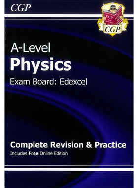 现货 A-Level Physics: Edexcel Year 1 & 2 Complete Revision & Practice with Online Edition