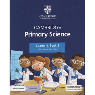 含学习账号 Science 剑桥国际小学科学课程第二版 Learner 进口图书籍 5级学生书 Primary Cambridge Book 少儿英语教材英文原版