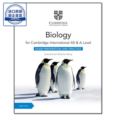 现货剑桥国际教材Cambridge International AS & A Level Biology Exam Preparation and Practice带电子账号-9781009388603