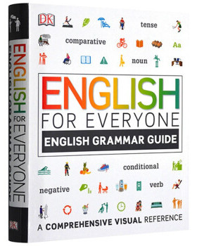 现货 英文原版DK新视觉系列人人学英语语法指南图解指南训练自学参考手册工具书DK English for Everyone Grammar Guide