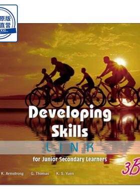 现货香港教材 初中英语学生书3B Developing Skills: Link for Junior Secondary Learners 3B (2017 Ed.)-9789888361915