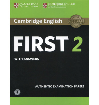 现货 剑桥 FCE 真题 First 2 学生用书 带答案带download音频