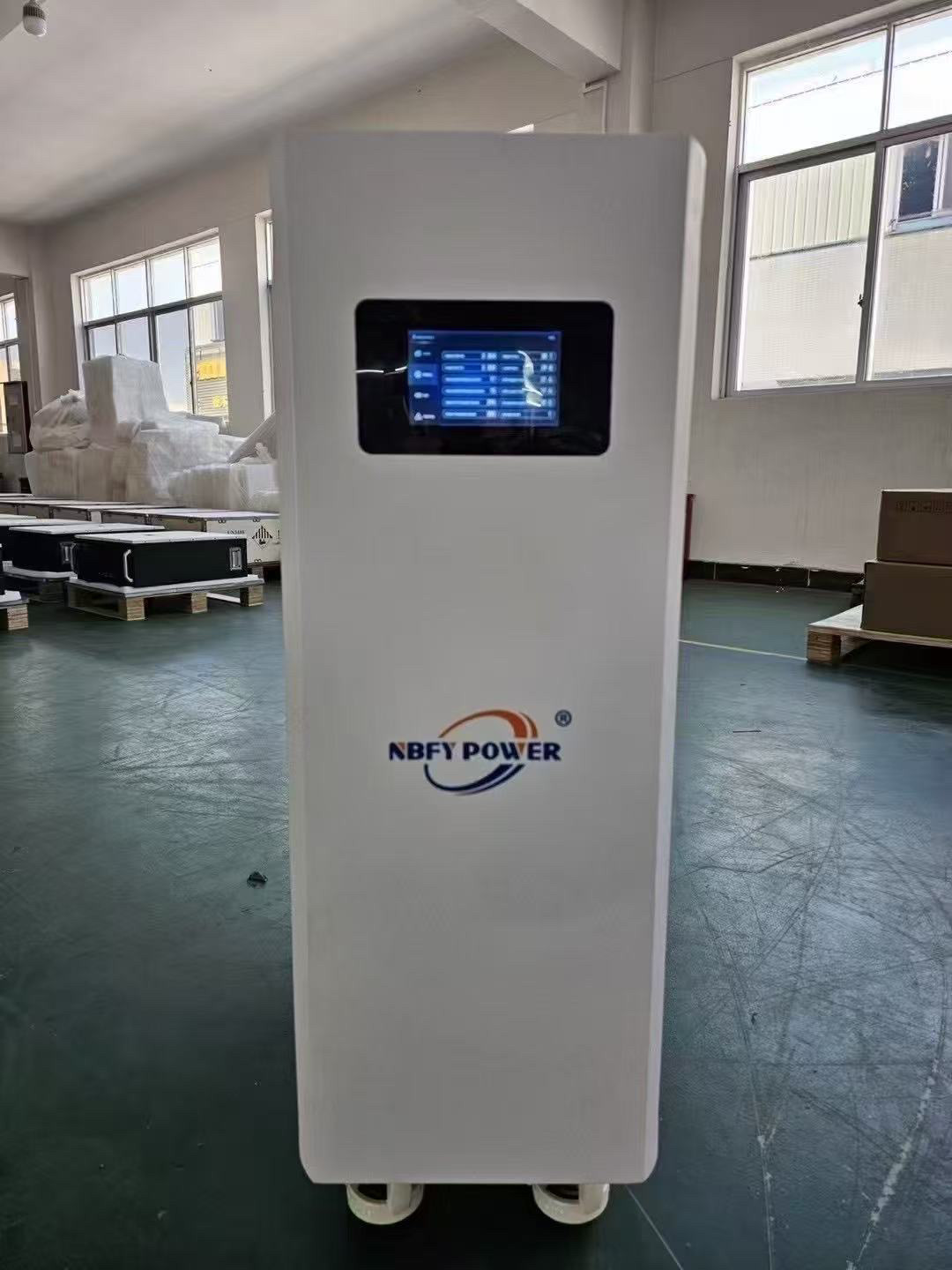 太阳能光伏储能电源15度电磷酸铁锂电池51.2V300AH移动15KWh