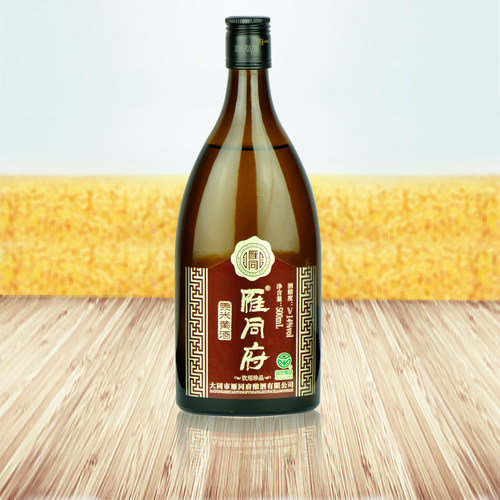 雁同府大同黍米黄酒500ml瓶装