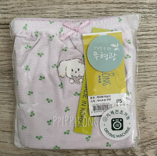 现货韩国儿童内裤ppippilong女孩中大童宝宝四季薄款三角内裤裤衩