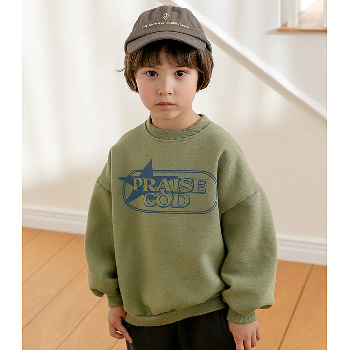 韩国童装代购Apfel男女孩中大童2025冬新款儿童抓绒保暖休闲卫衣