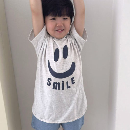 韩国童装代购2026夏季新款Mignon男女孩百搭宽松儿童短袖T恤