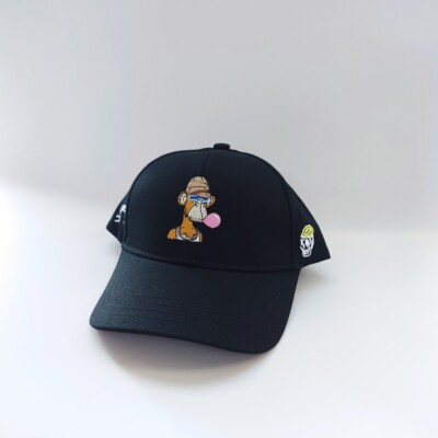 ilovenft trucker hat 滑板潮牌恶搞库里棒球帽大猩猩刺绣货车帽