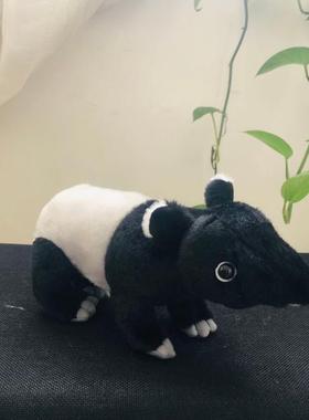 可爱马来貘毛公仔 野生动物世界 纪念品