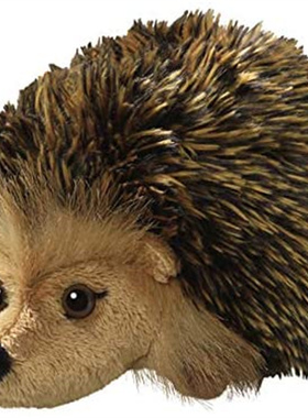 超可爱逼真刺猬 毛茸茸刺猬 仿真动物毛绒玩具 西欧刺猬玩偶