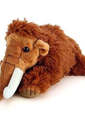 仿真长毛象公仔可爱猛犸象毛绒玩具猛犸象仿真动物毛绒玩具