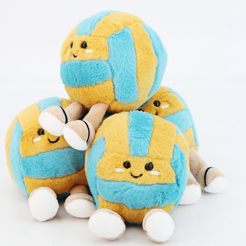 趣味沙滩排球公仔挂件钥匙扣运动