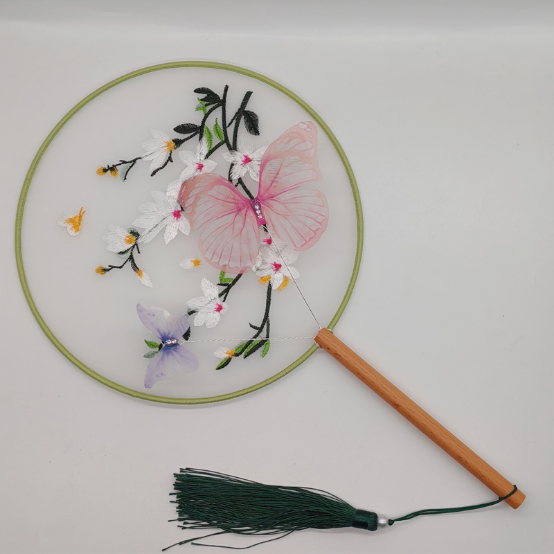 和风蝶语蝶扇子舞蹈剧目行香子